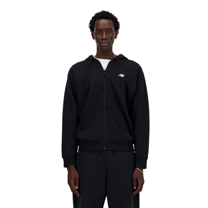 New Balance Sport Essentials Logo Täysipitkä Zip-paita aktiivisille miehille - täydellinen treeniin ja vapaa-aikaan, koko M-XXL