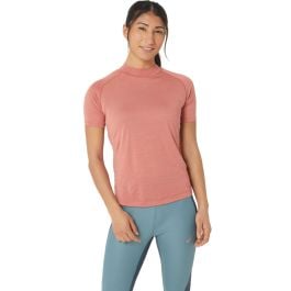 Asics t shirt rose cheap