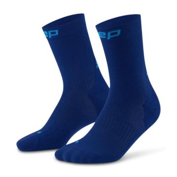 CEP Reflective Mid Cut Compression Socks Herren – Laufsocken Mit 360° Reflexstreifen