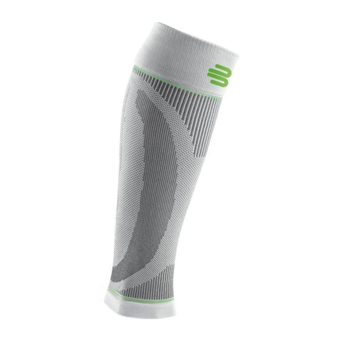 Bauerfeind Sports Compression Sleeves for Enhanced Lower Leg Support in White