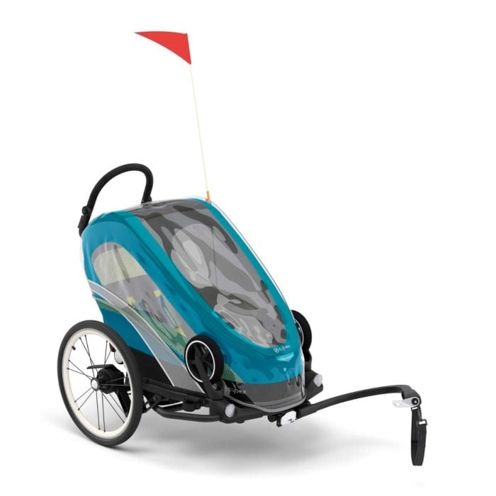 Cybex Zeno Transparent Rain Cover - Waterproof Protection for Active Outdoor Adventures