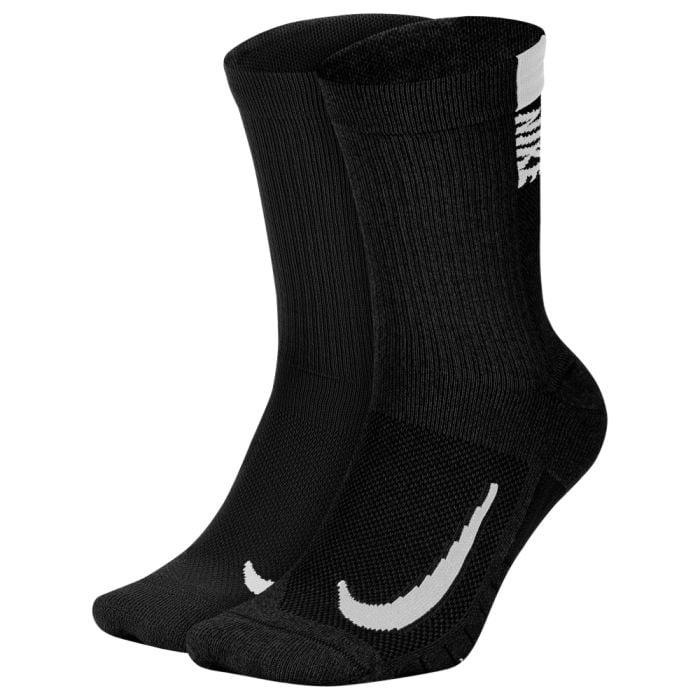 Nike Dri FIT Multiplier Crew Socks 2 Pack Ultimate Comfort for Runners at RunningXpert