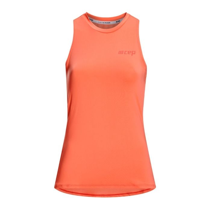 CEP Women's Coral Run Tank Top - Lightweight Performance Singlet for Runners