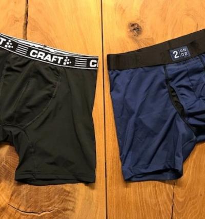 Best underpants for running - Testing the 2UNDR Power Shift Boxer vs. Craft Greatness 6” Boxer