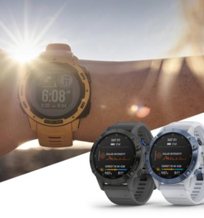 Garmin Fenix 6 Solar & Instinct Solar | Watches with Solar cells