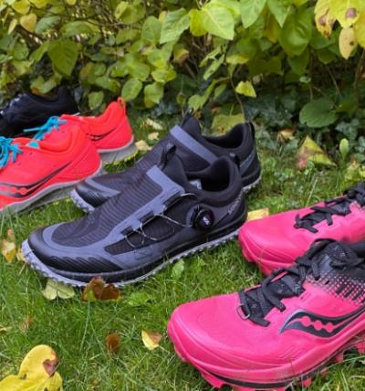 Test von 4 coolen Saucony Trailschuhen | Sehen Sie die Unterschiede und treffen Sie die richtige Entscheidung