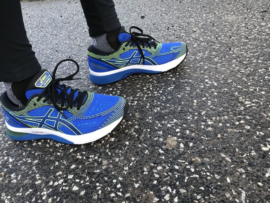 difference between asics gel nimbus 20 and 21