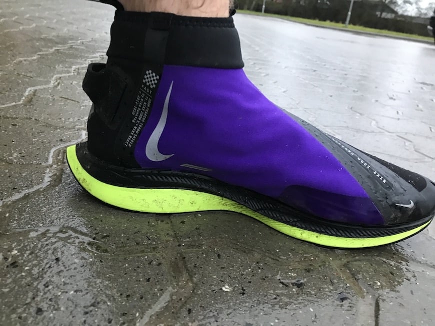 nike zoom pegasus turbo shield on feet