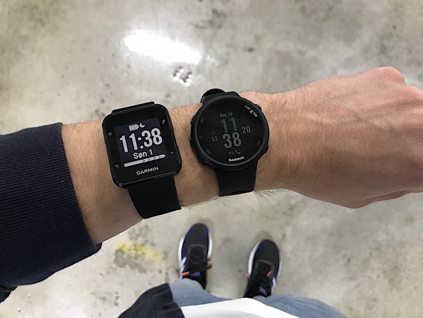 garmin forerunner 45 vs 35