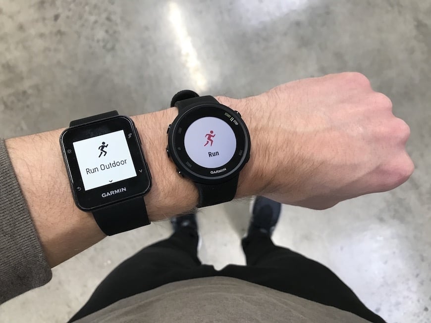 garmin forerunner 45 vs fitbit versa