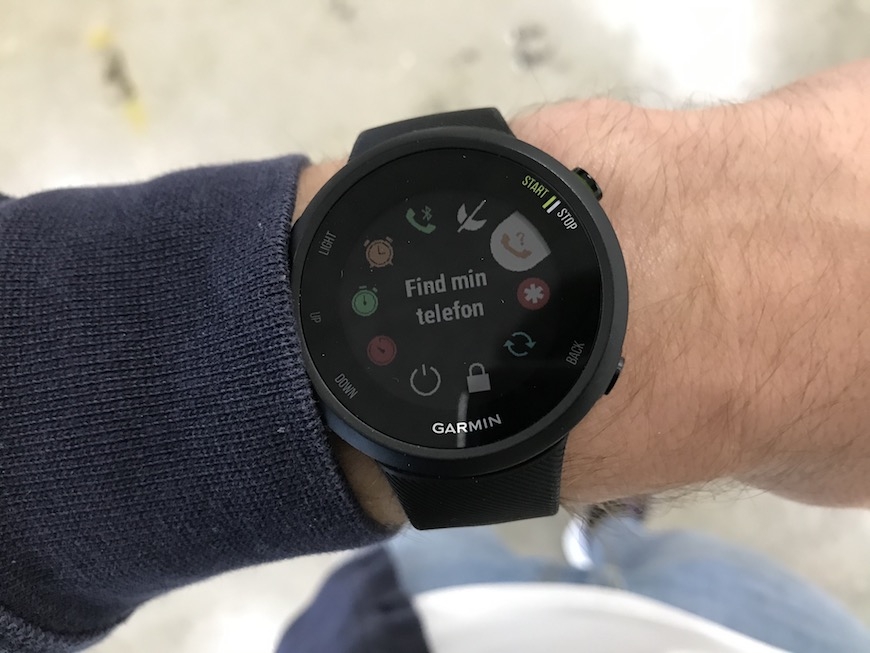garmin finde mein telefon