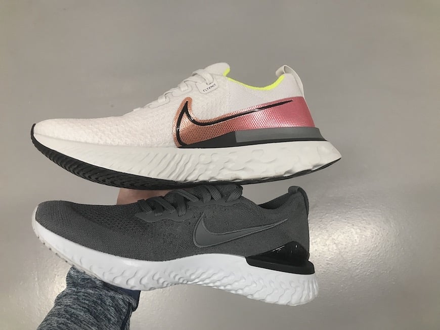 nike react infinity run flyknit fit