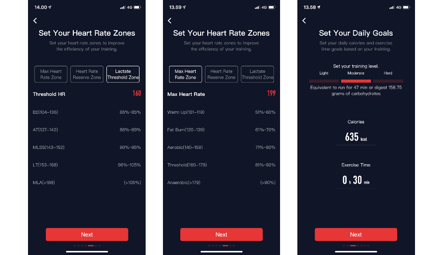 Coros Vertix Opsætning