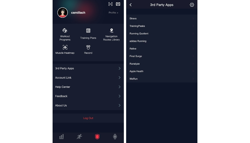 COROS Pace 2 app COROS Pace 2 app