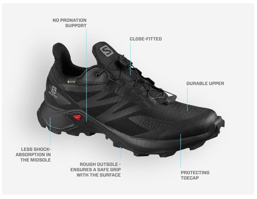 Hiking shoes vs running shoes discount